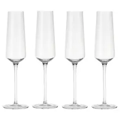 JUST HOME COLLECTION - Set de 4 Copas Champaña 250 ml