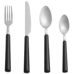 JUST HOME COLLECTION - Juego de Cubiertos 16 piezas acero inoxidable