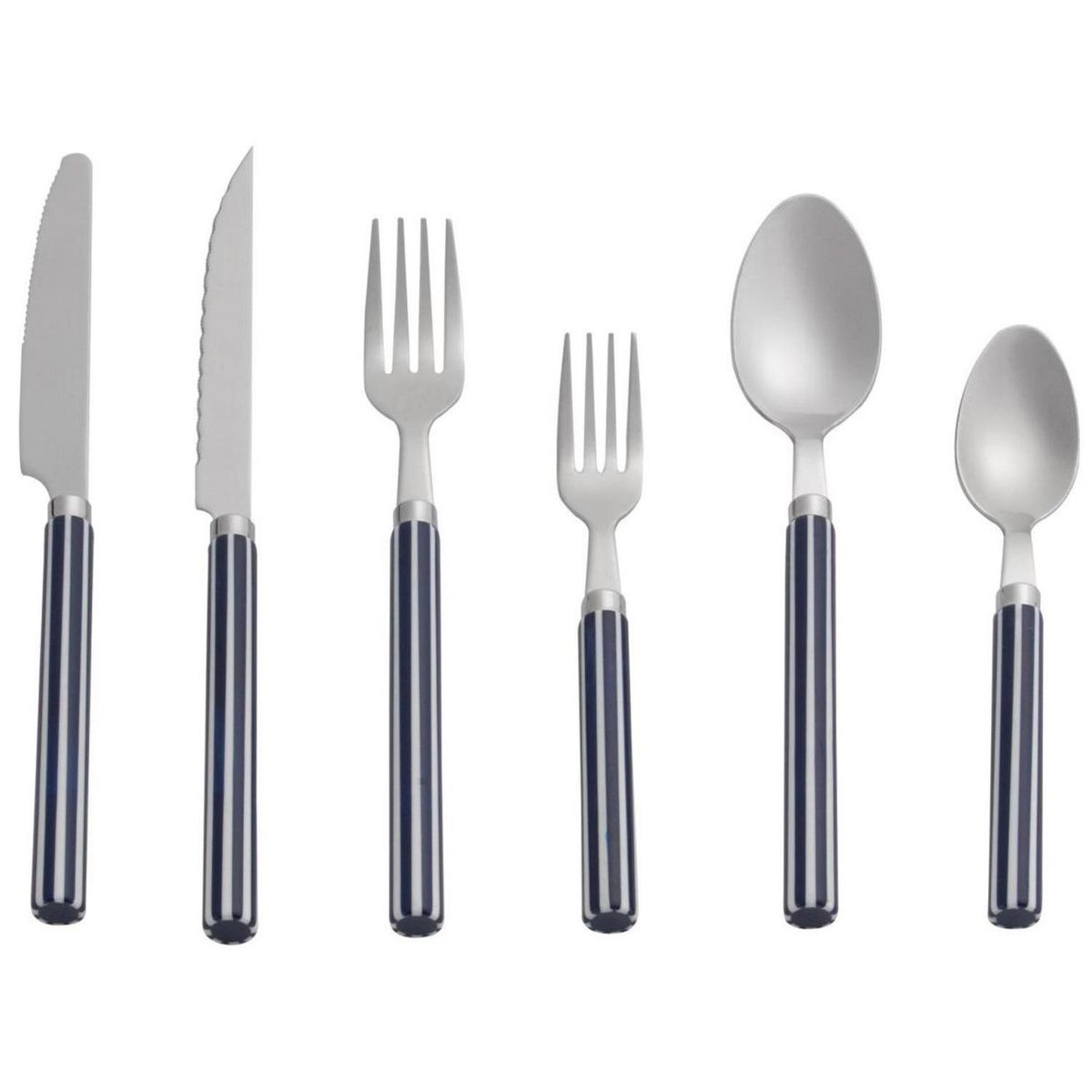 CASA BONITA - Juego de Cubiertos 48 piezas acero inoxidable 