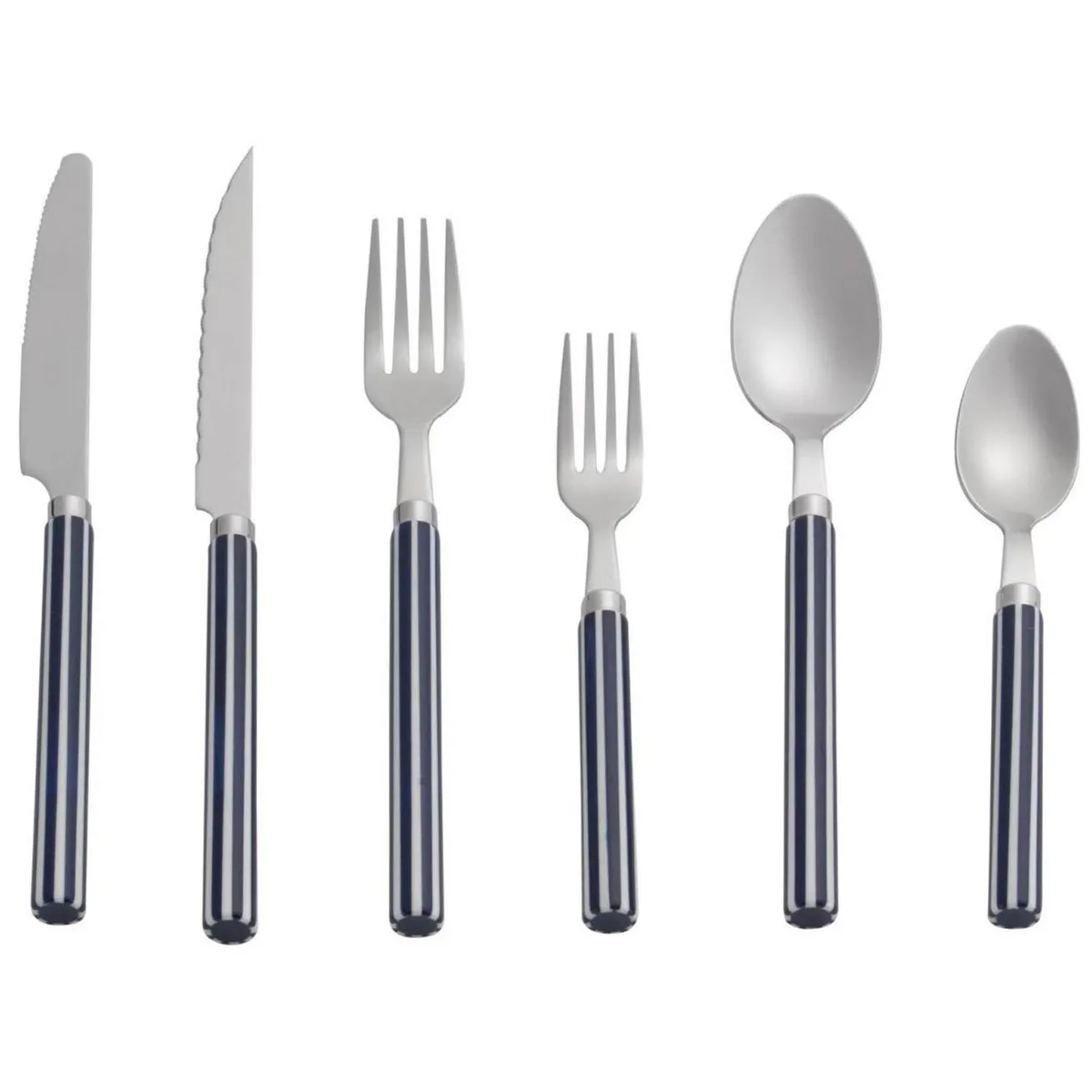 CASA BONITA - Juego de Cubiertos 48 piezas acero inoxidable 