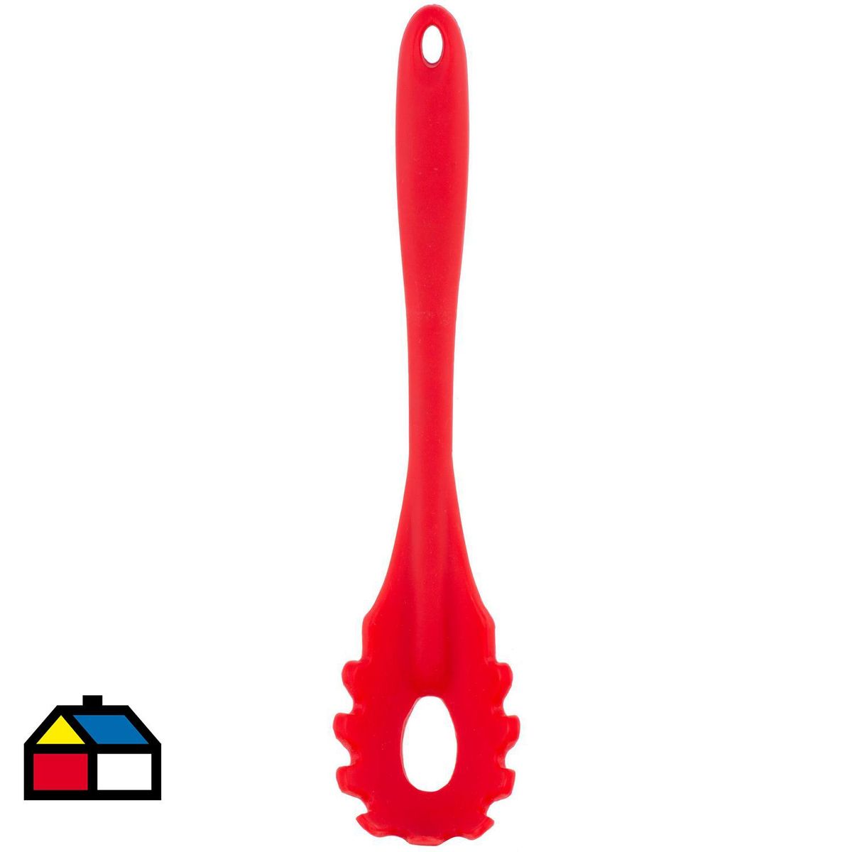 CASA BONITA - Cucharón para Pasta Casa Bonita Resistente Al Calor Rojo 32 cm