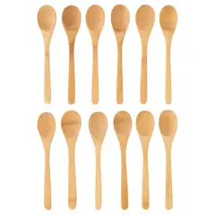 JUST HOME COLLECTION - Set 12 cucharas bambú
