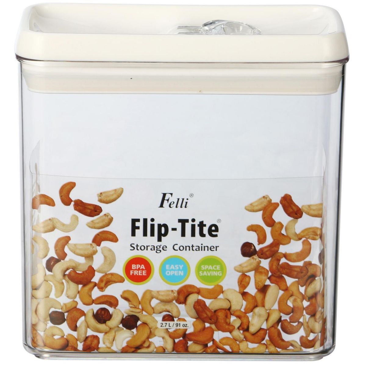 JUST HOME COLLECTION - Contenedor de Alimentos Acrílico 2700 ml