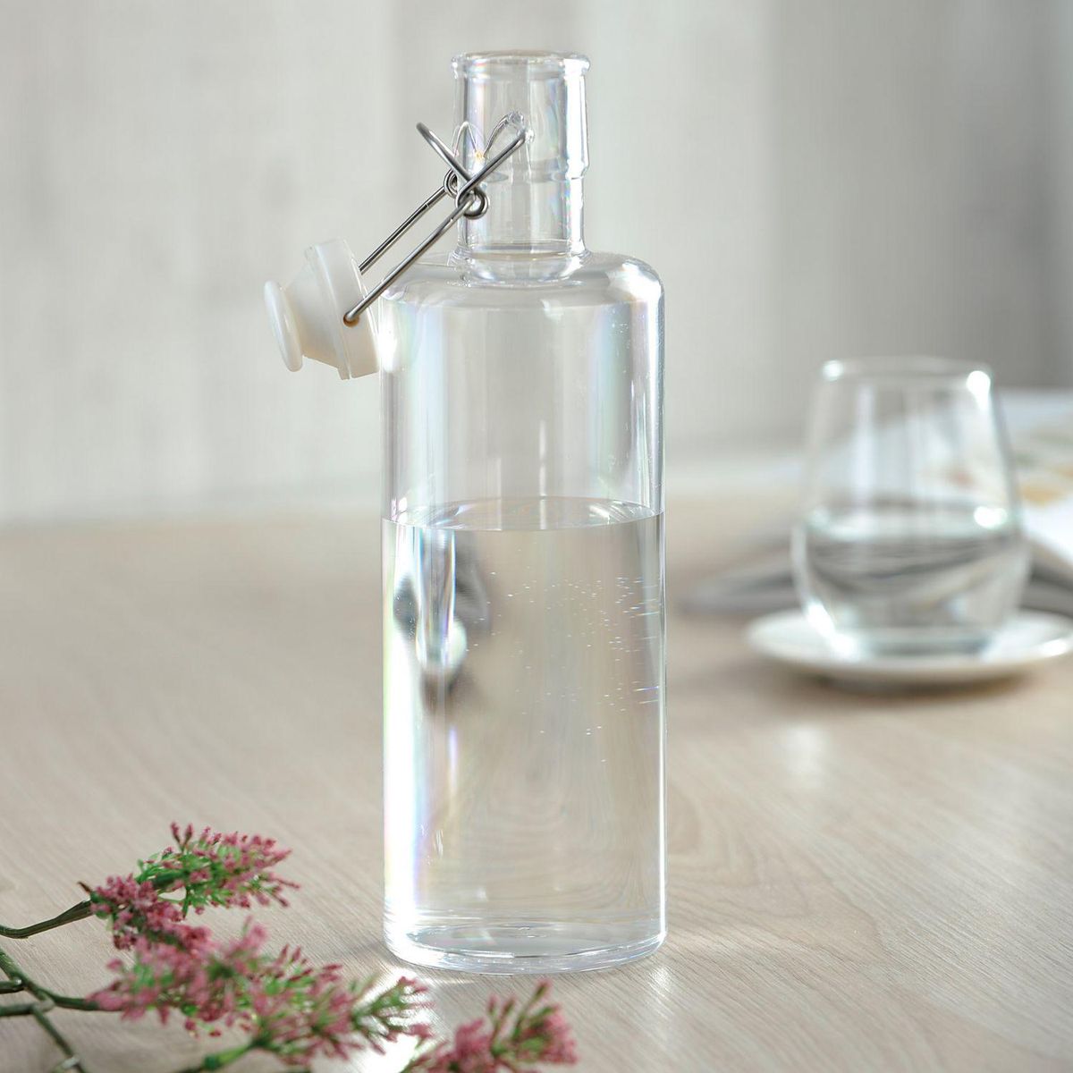 JUST HOME COLLECTION - Botella de agua Transparente