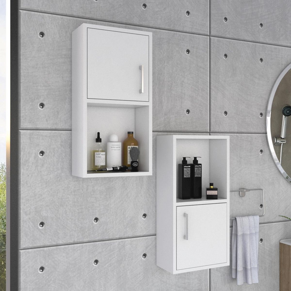 Set De 2 Muebles Baño Organizadores 30X16X60 Cm, marca TUHOME - Foto Principal