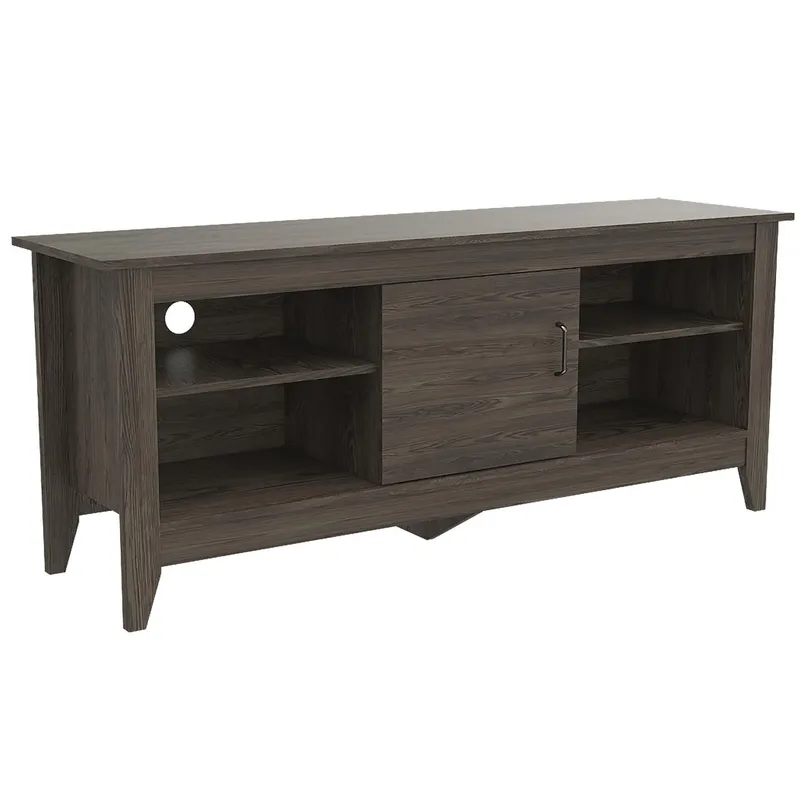 TUHOME - Rack de TV 65 " 147x40,7x61 Coñac