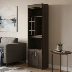 TUHOME - Bar Syrah 51x180x32 cm Coñac