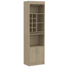 TUHOME - Bar Syrah 51x180x32 cm Rovere