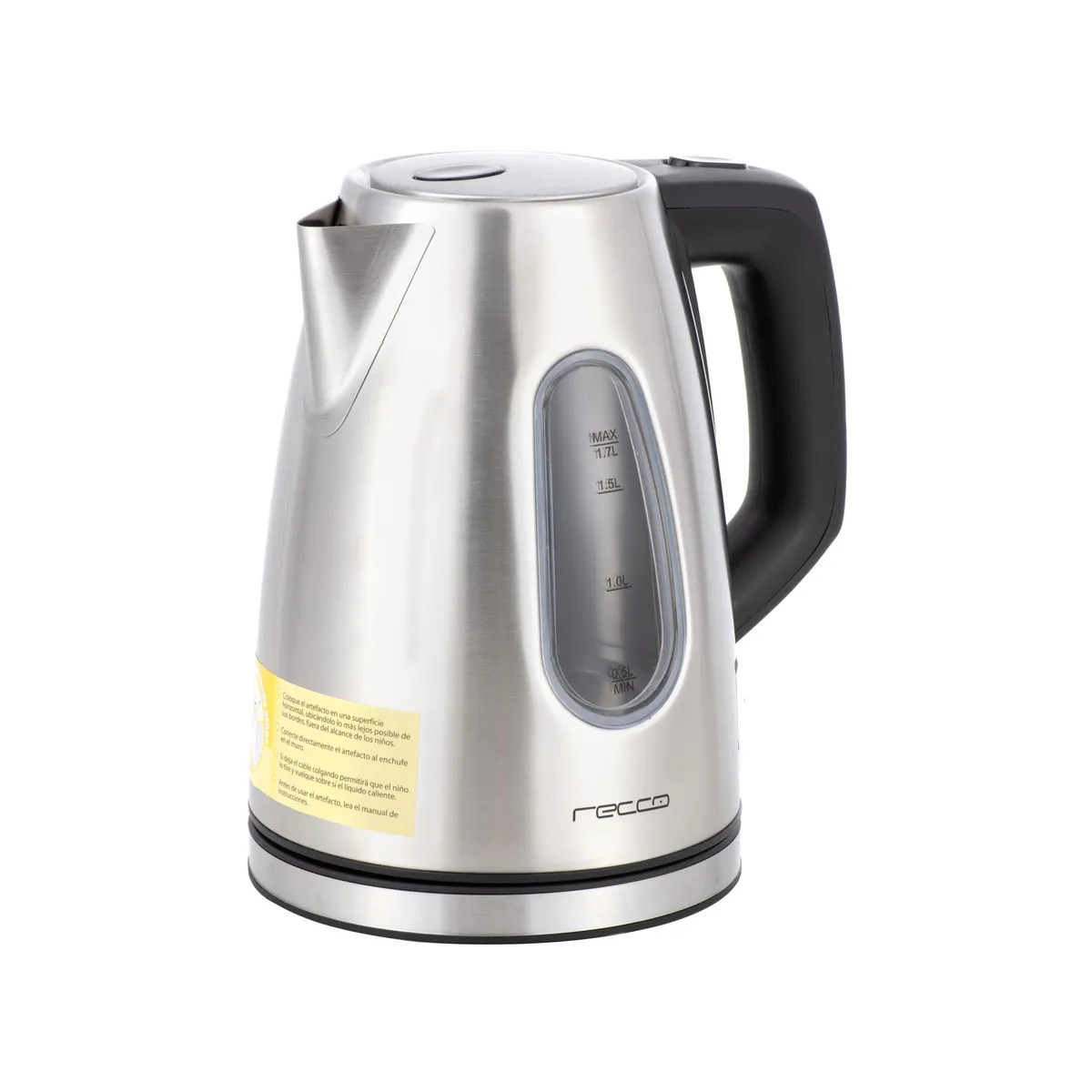 RECCO - Hervidor Recco 1.7 litros Inoxidable