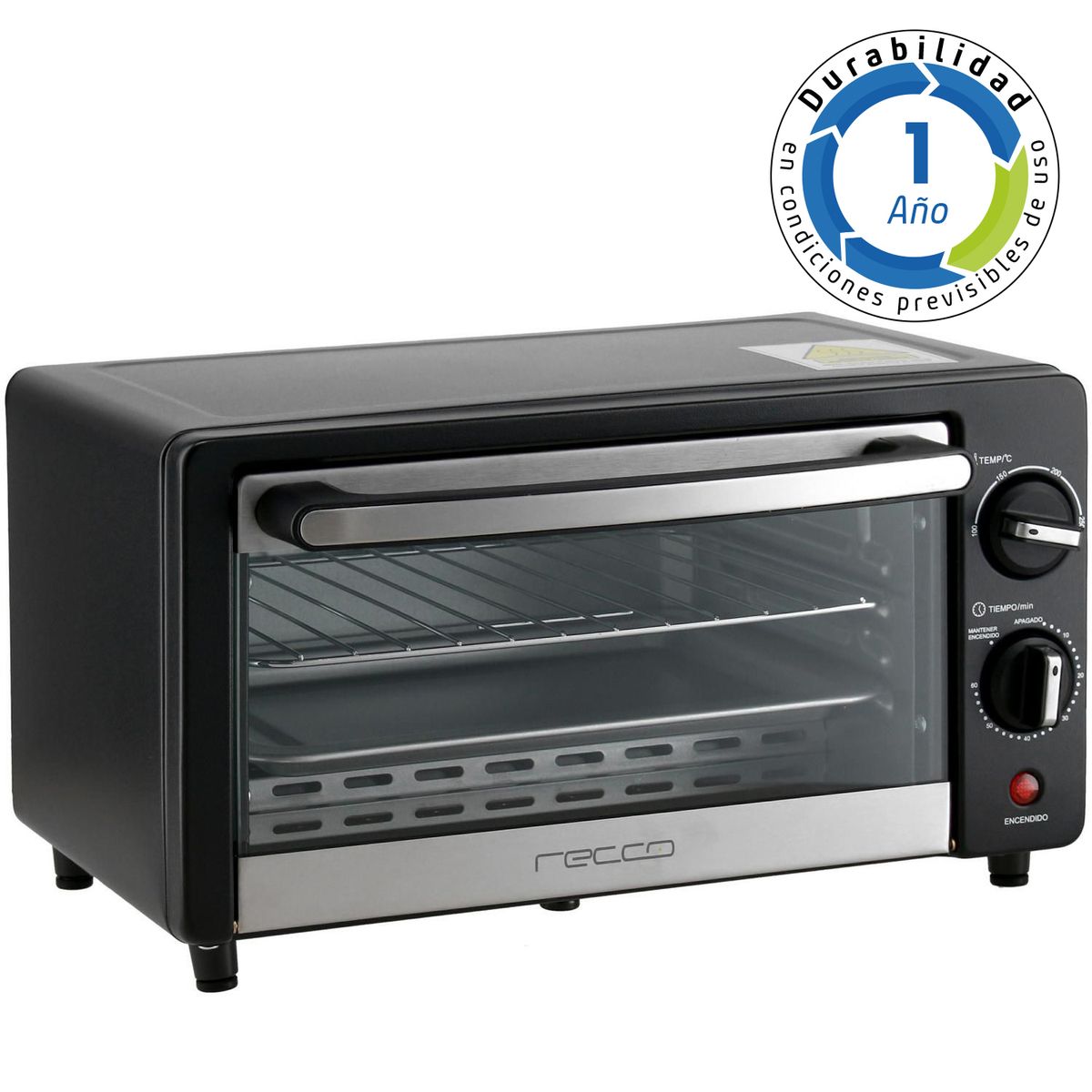 Horno Eléctrico 10 Litros RHE-10L, marca RECCO - Foto Principal