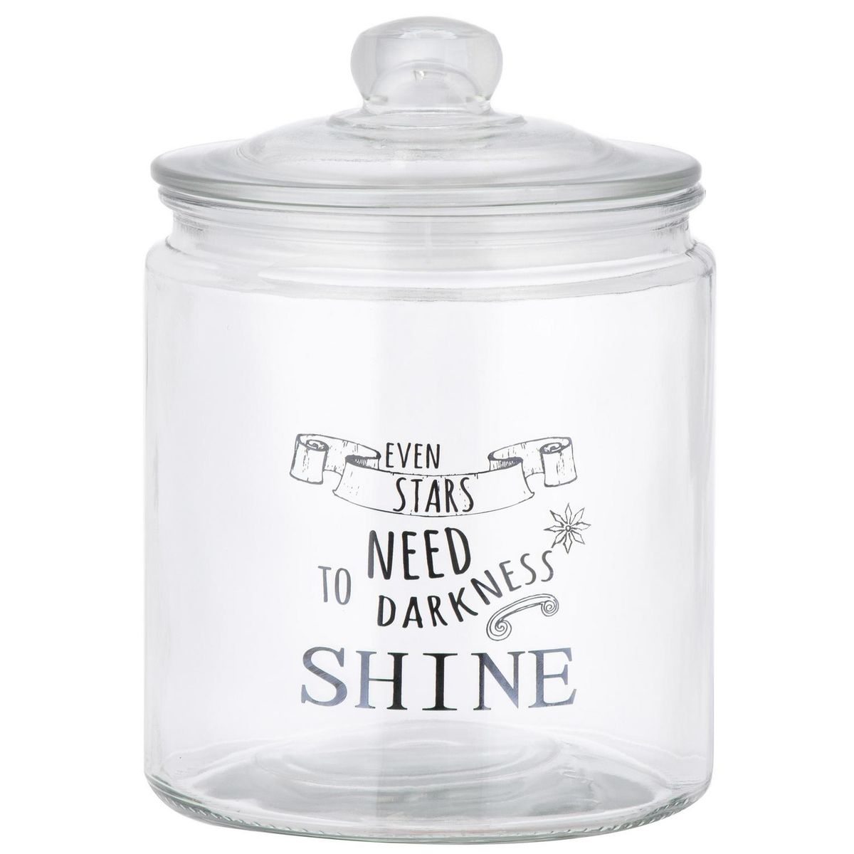 JUST HOME COLLECTION - Frasco con Tapa Vidrio 1850 ml