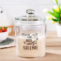 Frasco con Tapa Vidrio 1850 ml