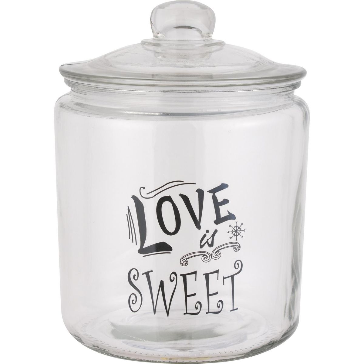 JUST HOME COLLECTION - Frasco con Tapa Vidrio 3900 ml