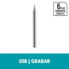 DREMEL - Fresa para grabado cilíndrica 0,8mm