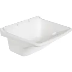 COLINA - Lavarropa Forma Rectangular Plástico 57x28x52 cm Blanco