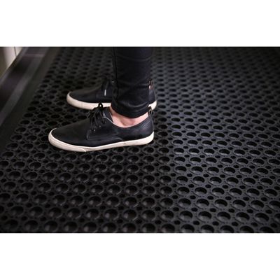 Imagen 2 del producto Limpiapies Safety 61x91 cm Goma Negro