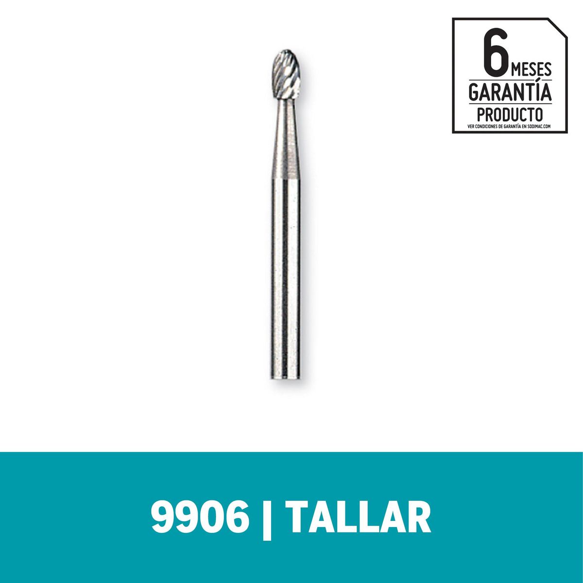 DREMEL - Fresa redonda carburo de tungsteno 3,2mm