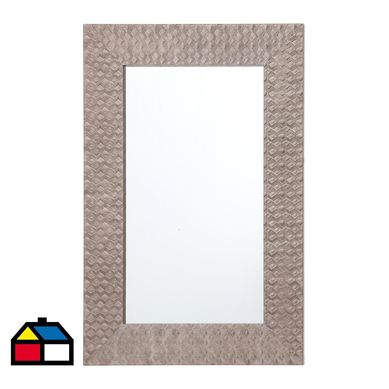 Espejos diamond gris 40x60 cm