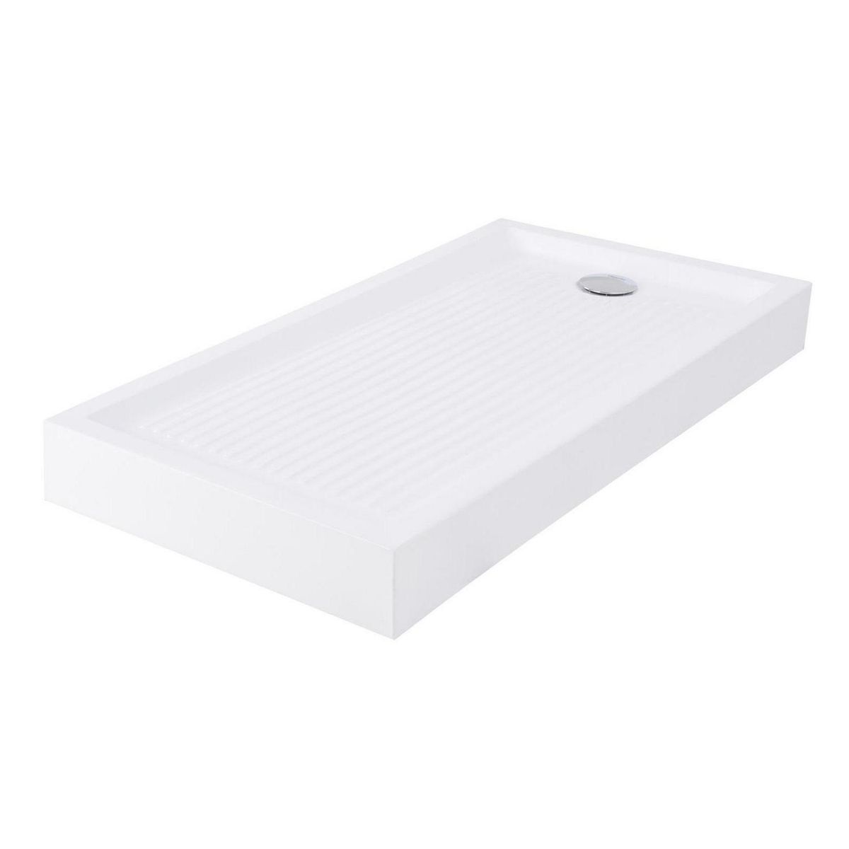 DUSCHY - Receptáculo para ducha 70x140x14 cm blanco