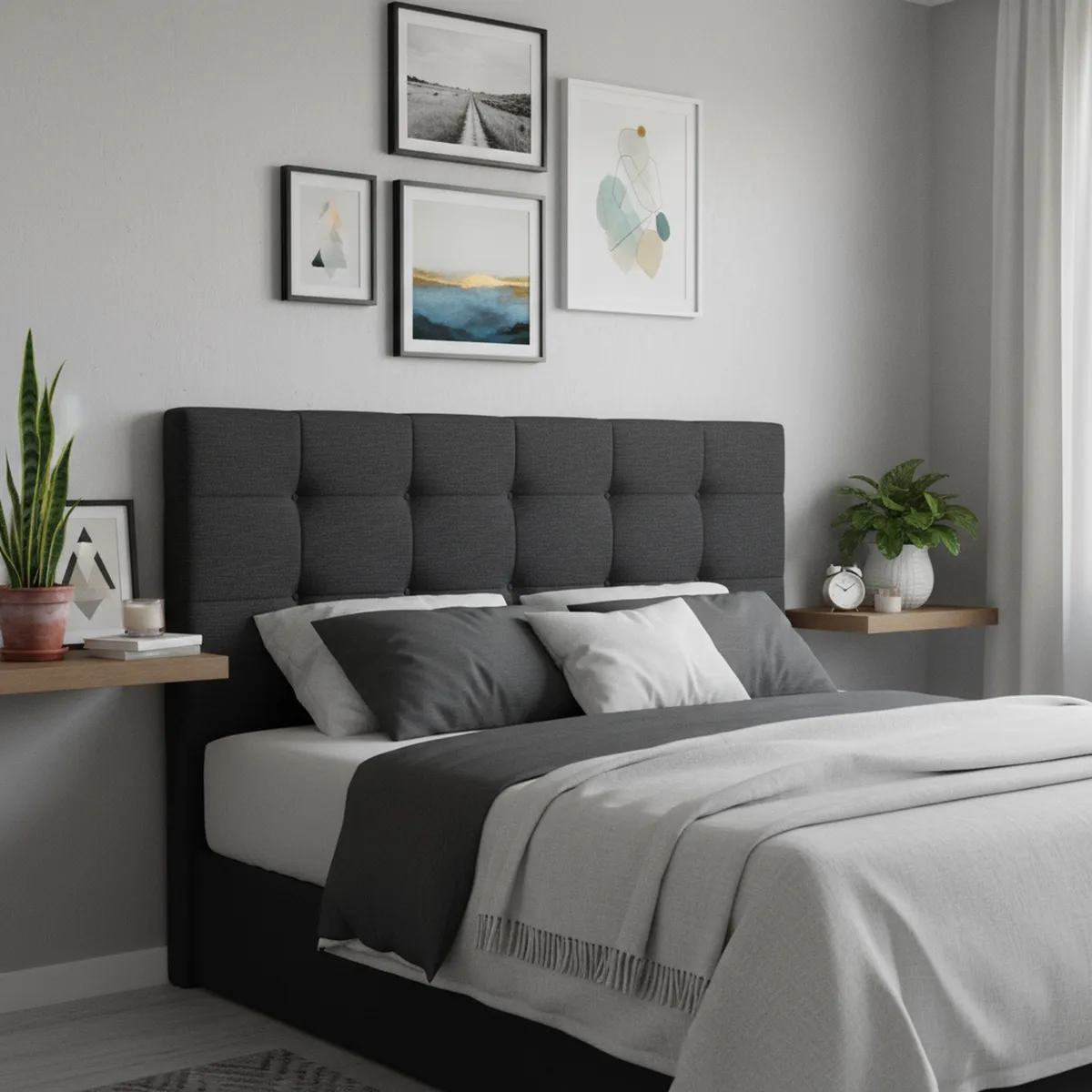 ROSEN - Respaldo King Issey Grafito