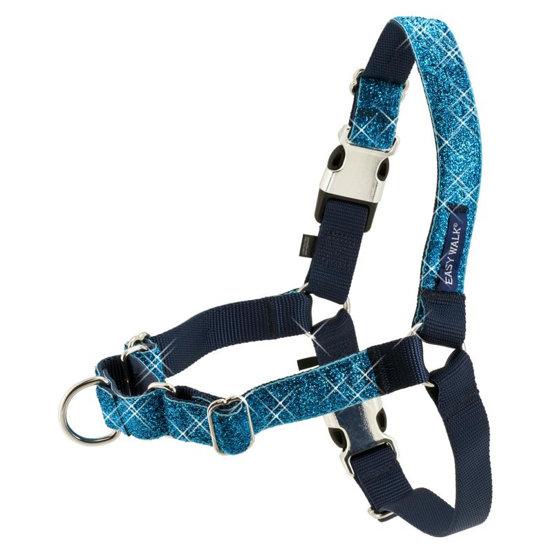 PETSAFE - Arnés para perro talla L de nylon Azul Easy Walk