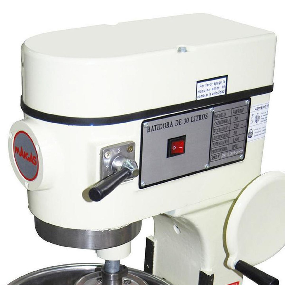 MAIGAS - Batidora de Pedestal 130 kg 1500 W Multicolor FAVB30F