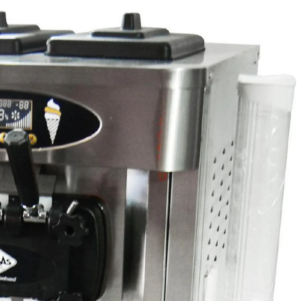 MAIGAS - Máquina de helados soft pedestal 25 litros inox