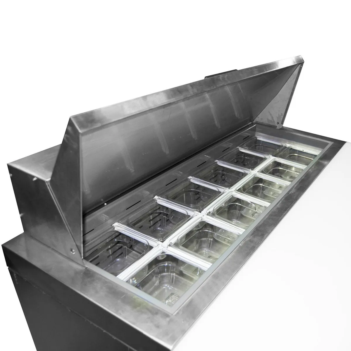 MAIGAS - Mesón saladette refrigerado 335 litros inox