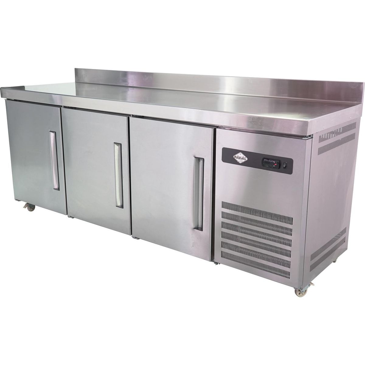 MAIGAS - Mesón refrigerado 395 litros inox