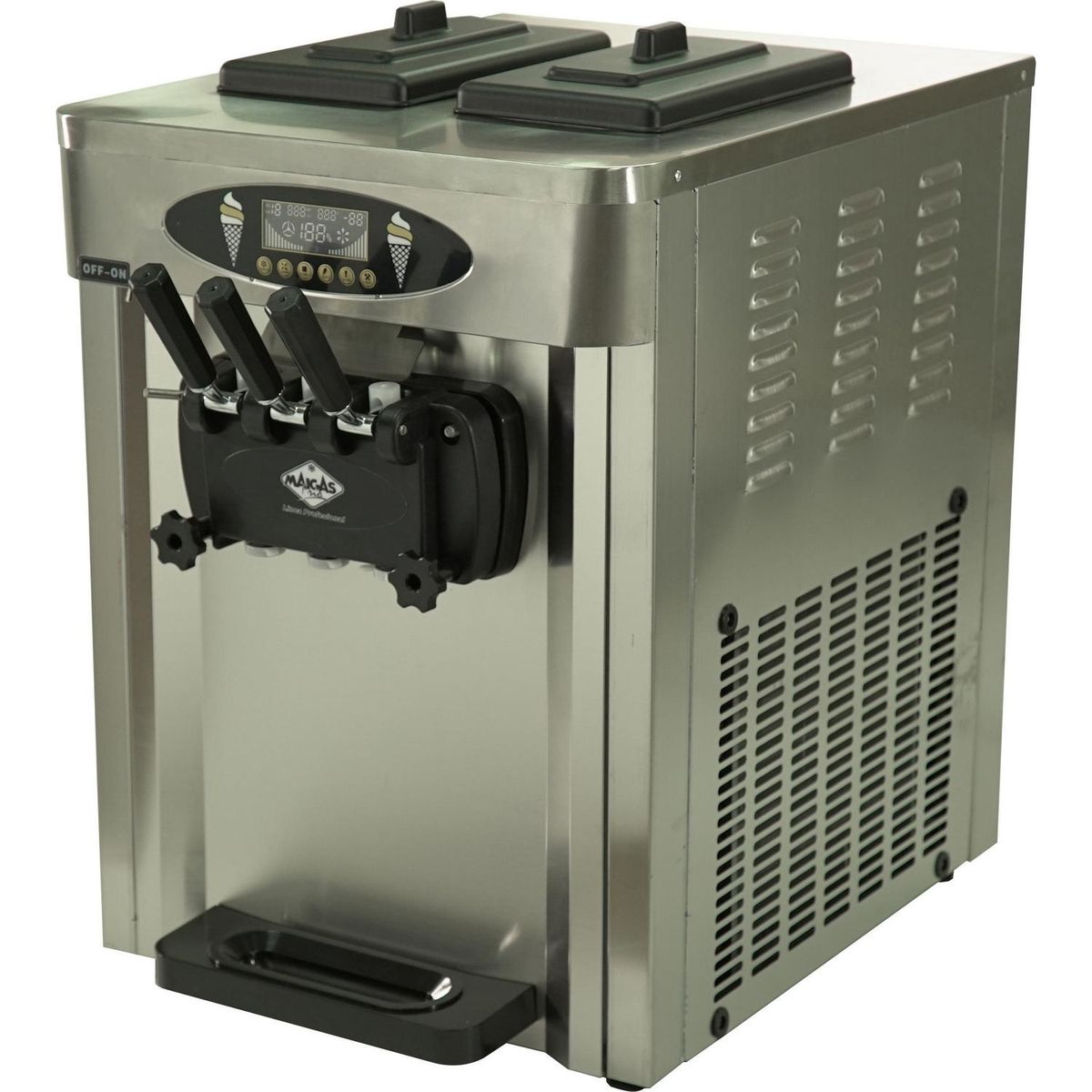 MAIGAS - Máquina de helados soft sobremesa 25 litros inox