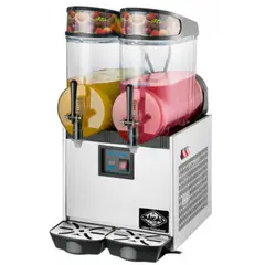 MAIGAS - Máquina granizadora 2 depósitos 12 litros inox