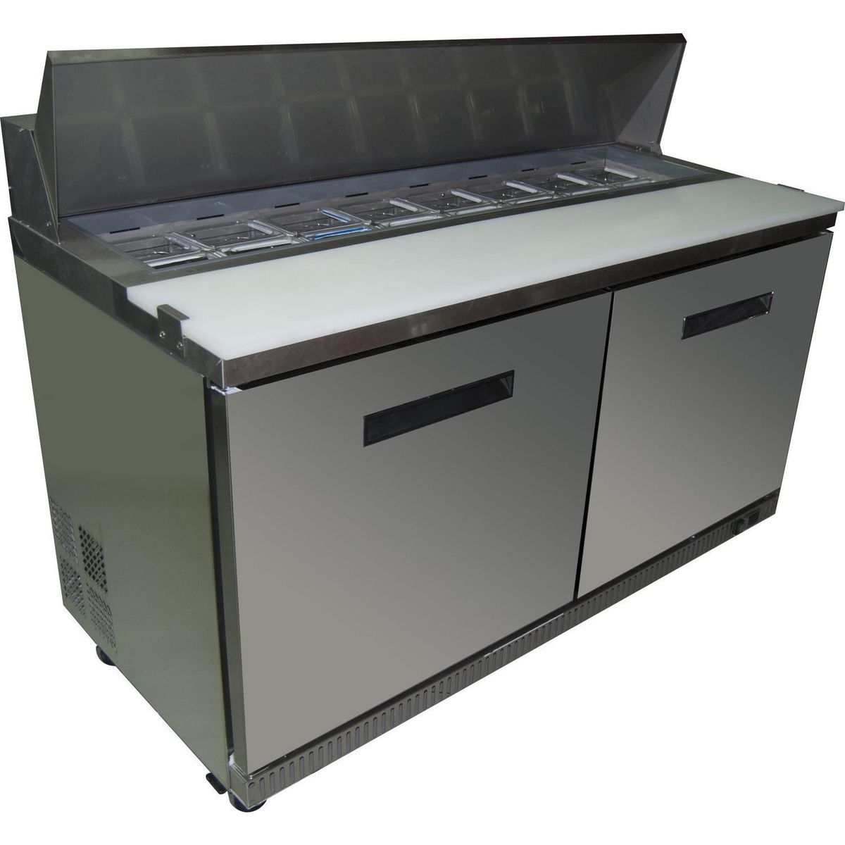 MAIGAS - Mesón saladette refrigerado 425 litros inox