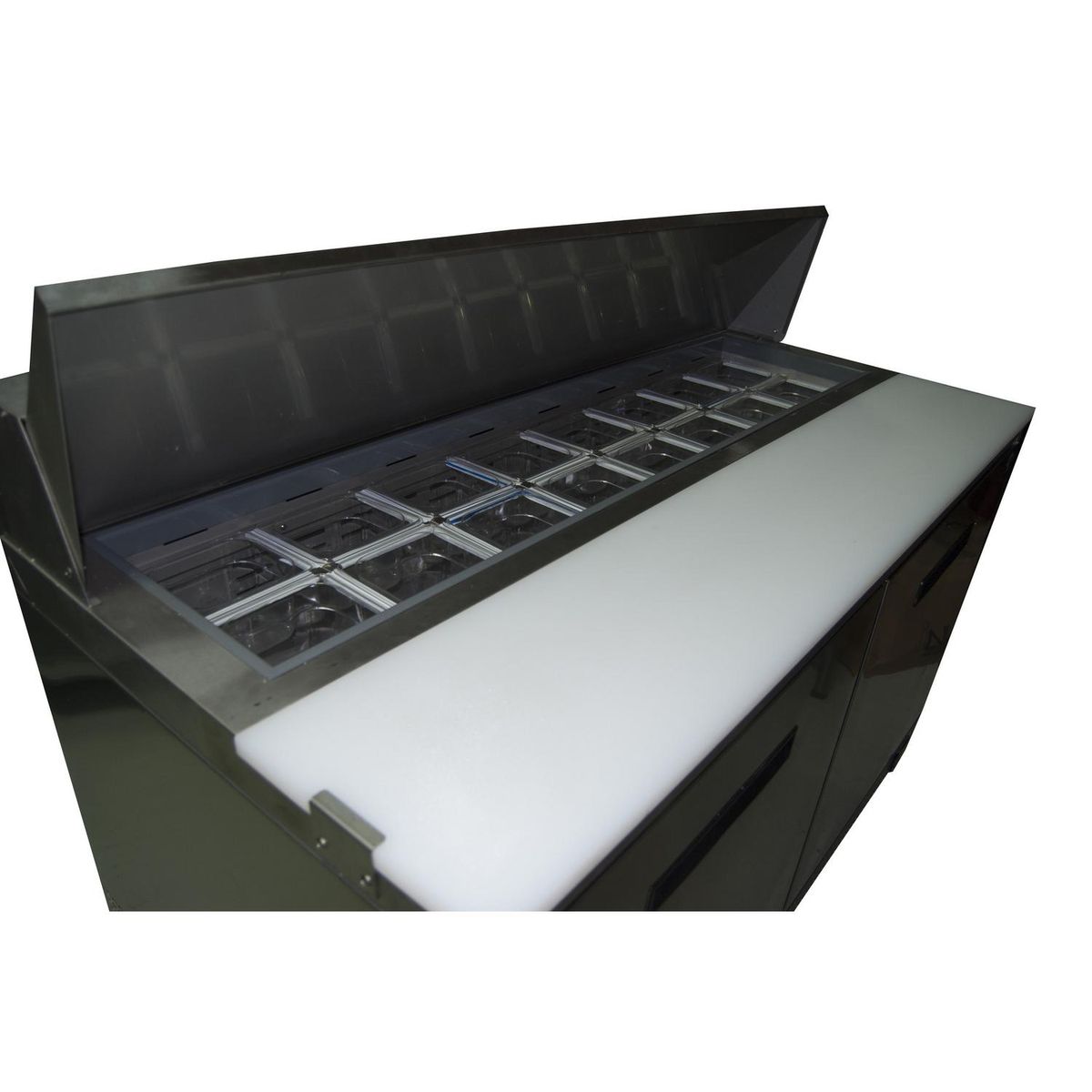 MAIGAS - Mesón saladette refrigerado 425 litros inox