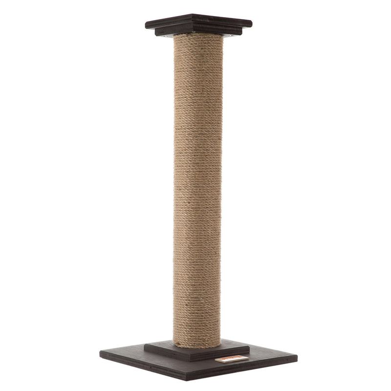 BOCETO - Rascador para gato mini caño Chocolate