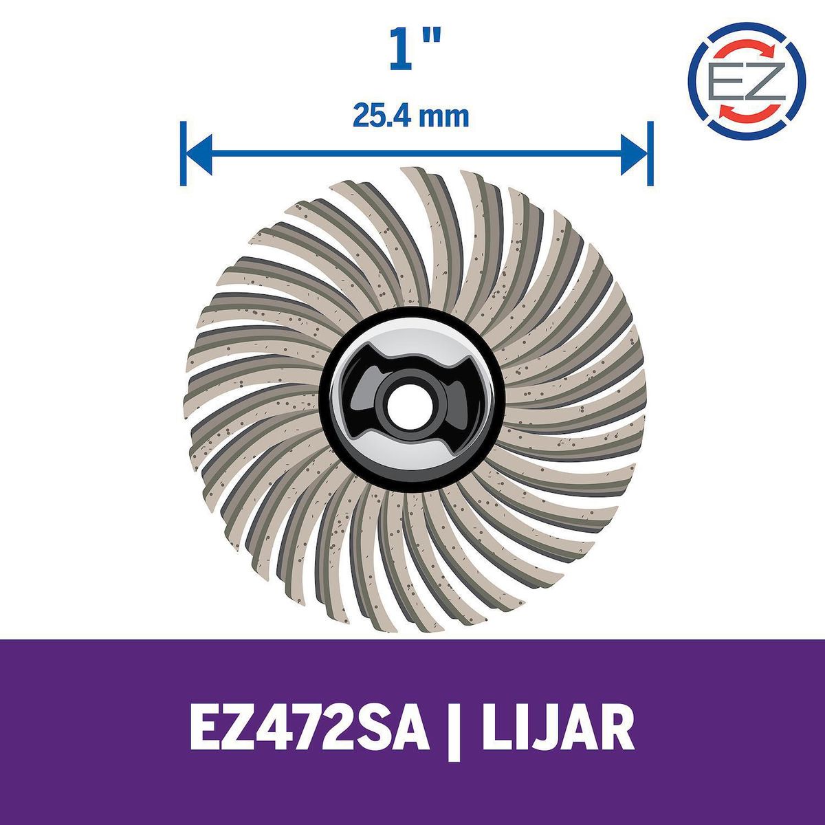 DREMEL - Cepillo abrasivo 120 ezlock