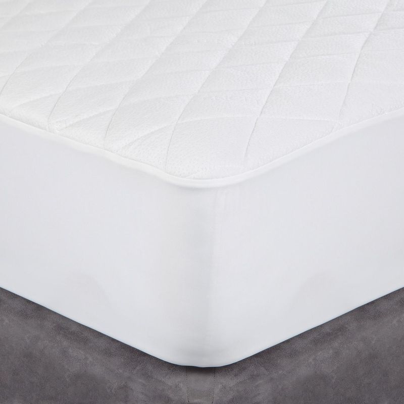 CANNON - Cubrecolchón Waterproof 1 plaza Blanco