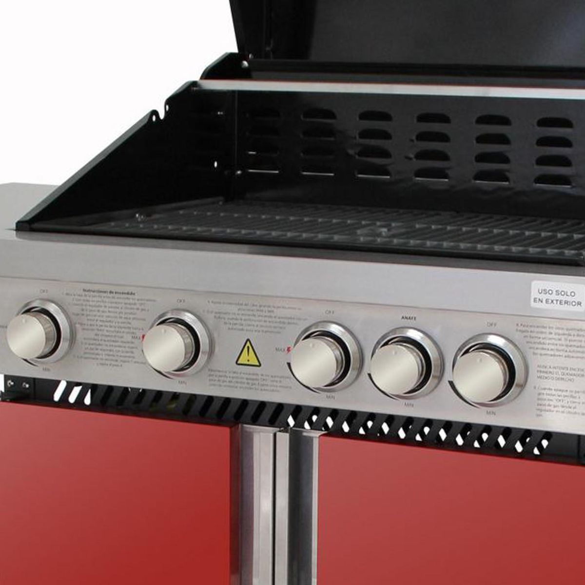 URSUS TROTTER - Parrilla a Gas K4B - A 4 Quemadores 