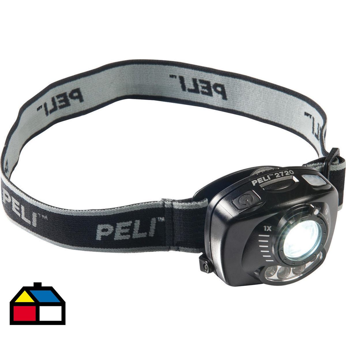 PELICAN - Linterna Frontal Para Casco 3xAAA LED 2720 Lúmenes