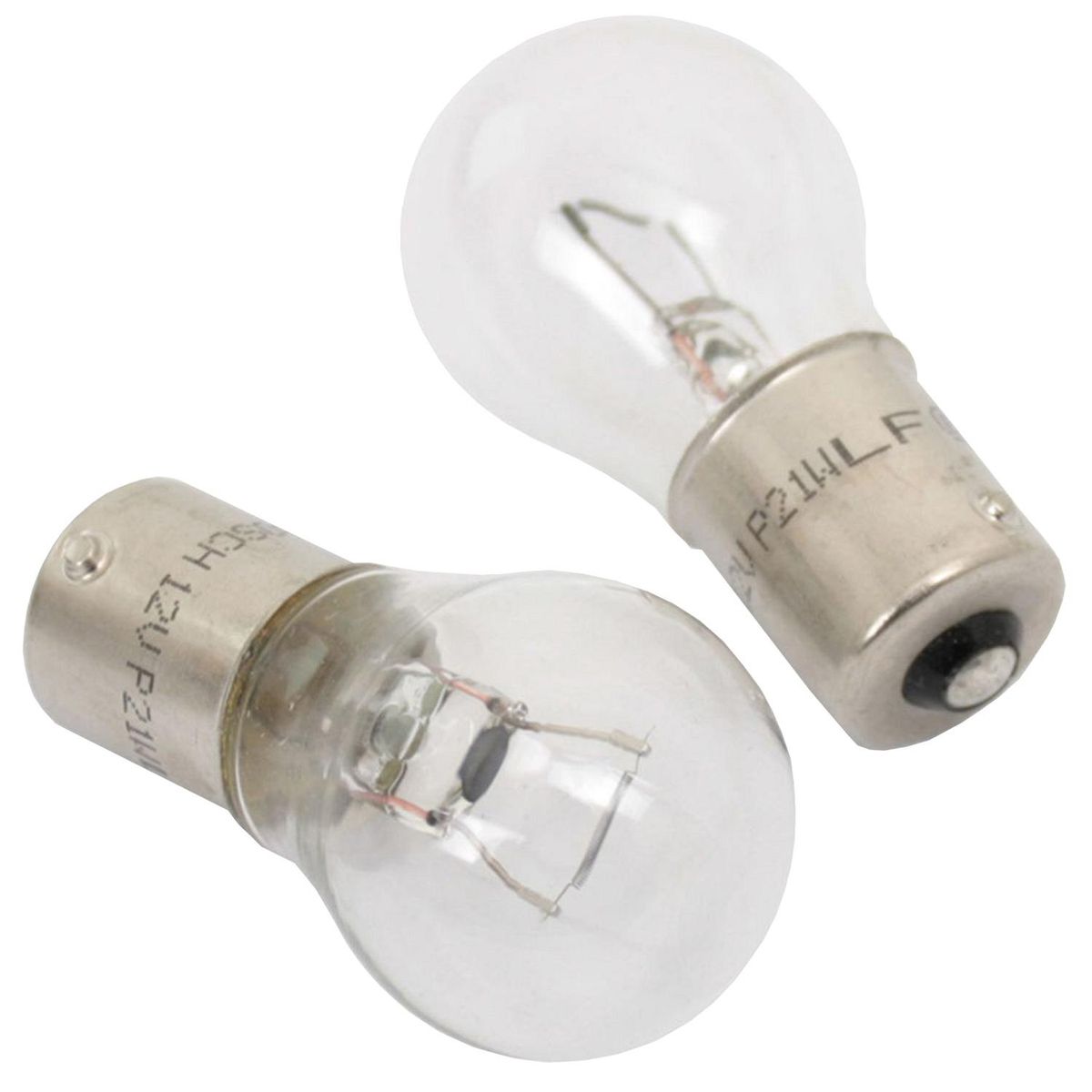 BOSCH - Set Ampolletas Bosch P21w 21w para Auto 12v 2 Unidades