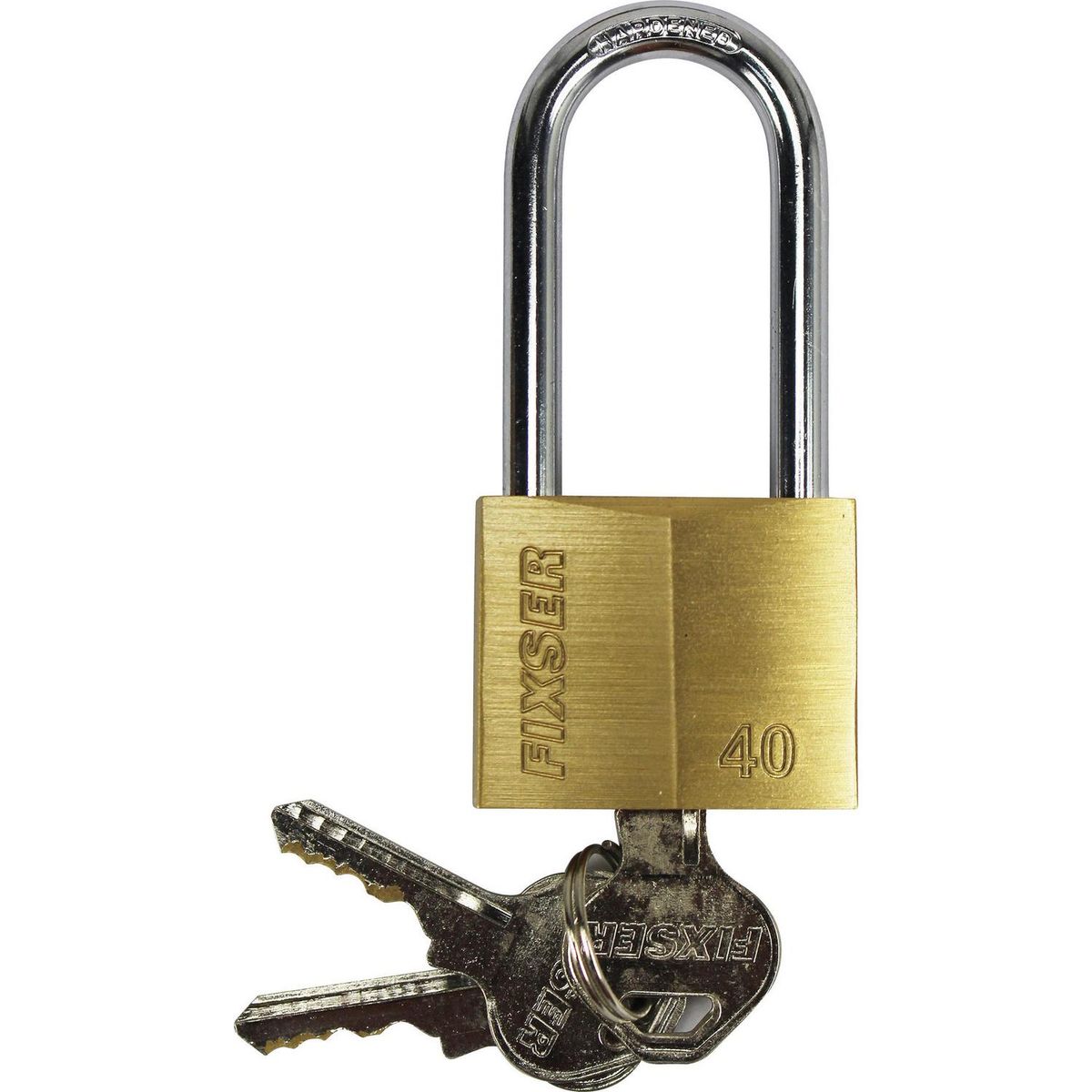 FIXSER - Candado bronce cuello largo fx 50mm