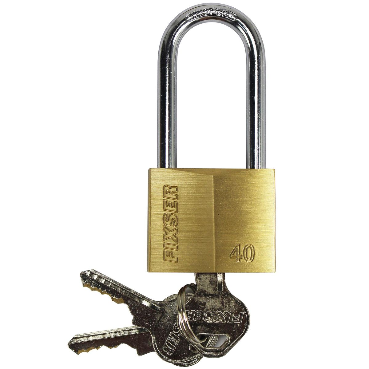 FIXSER - Candado bronce cuello largo fx 40mm