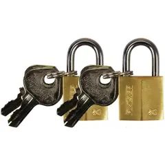 FIXSER - Set 2 candados bronce fx 20mm