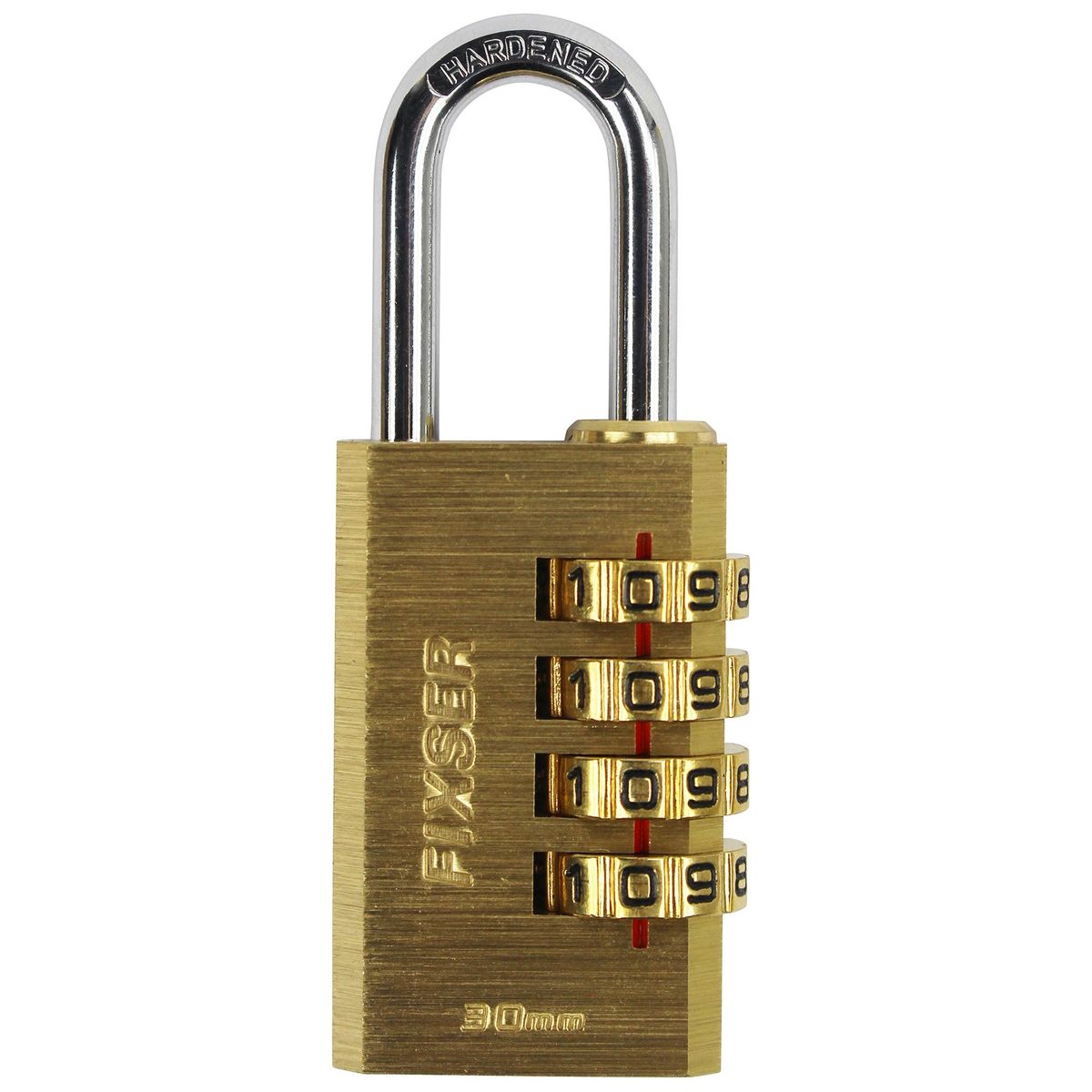 FIXSER - Candado bronce combinación fx 30mm