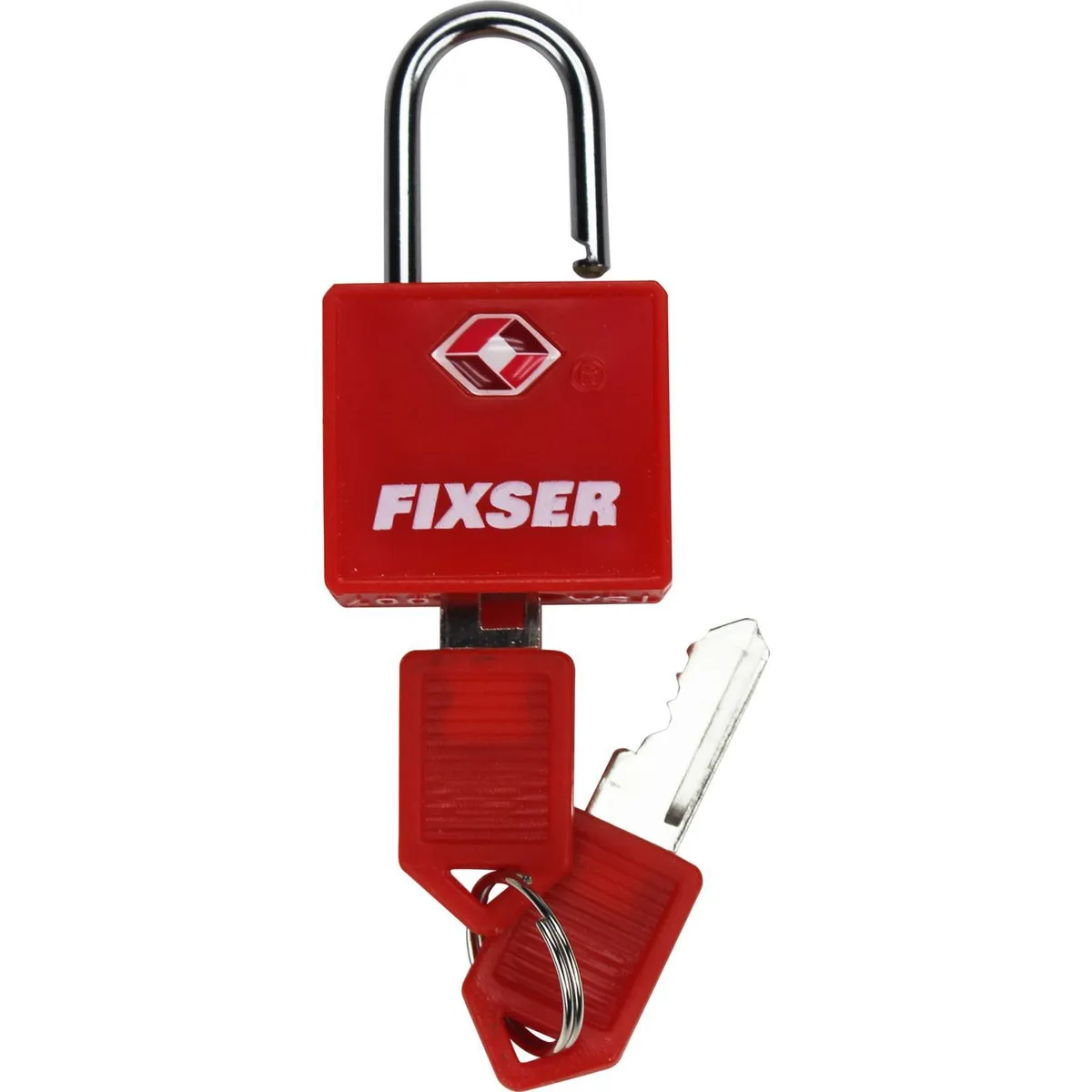 FIXSER - Mini candado TSA fx rojo