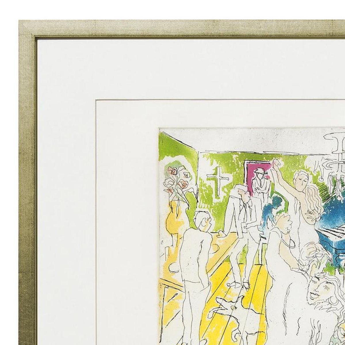 ARTEFACTORY - Cuadro Fiesta Rusa artista Andrés Gana 56x71 cm