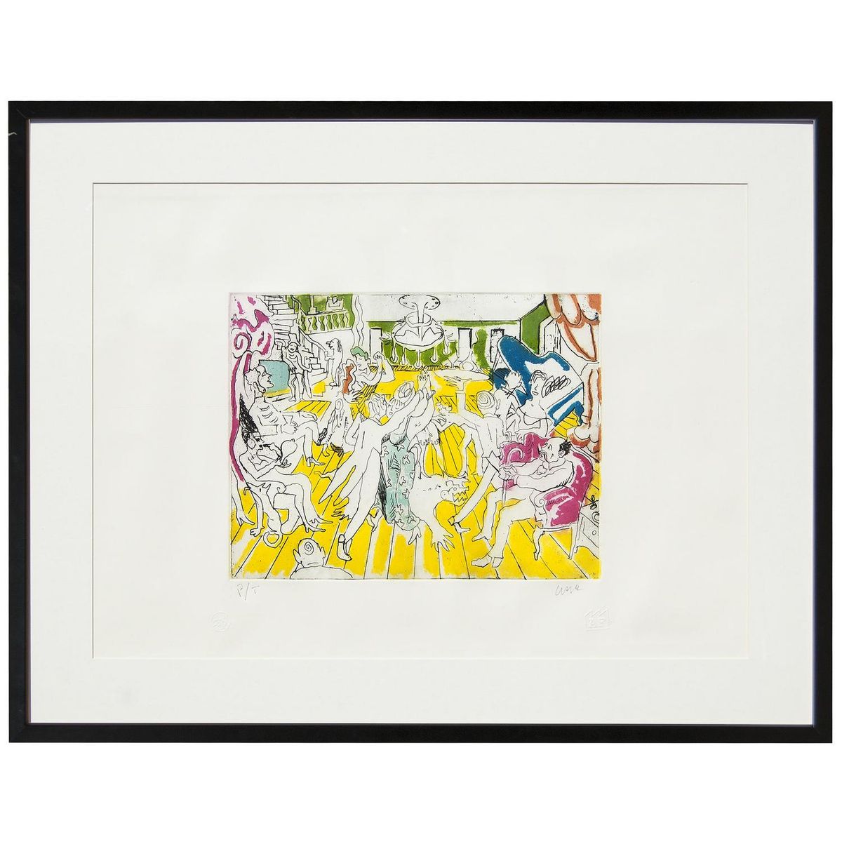 ARTEFACTORY - Cuadro 1906 artista Andrés Gana 56x71 cm