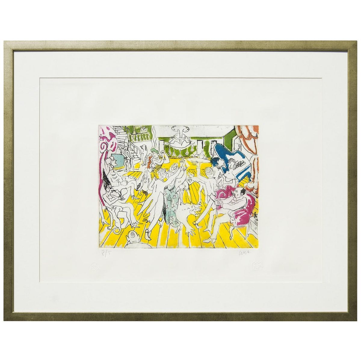 ARTEFACTORY - Cuadro 1906 artista Andrés Gana 56x71 cm