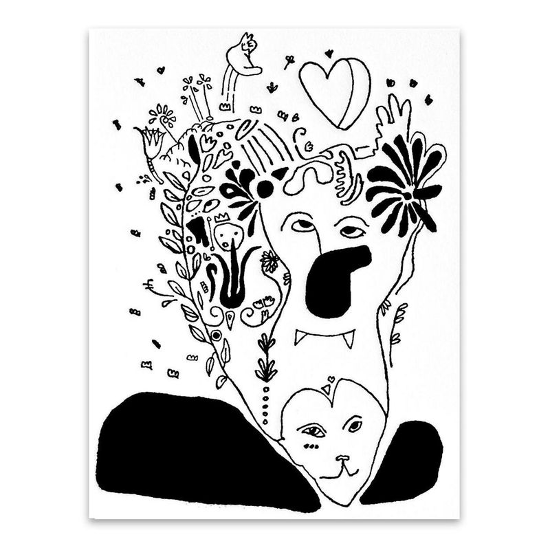 ARTEFACTORY - Grabado Victoria artista Paloma Maturana 35x50 cm