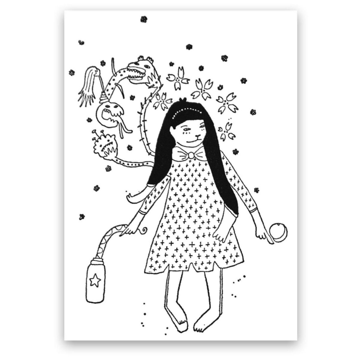 ARTEFACTORY - Grabado Stared artista Paloma Maturana 35x50 cm