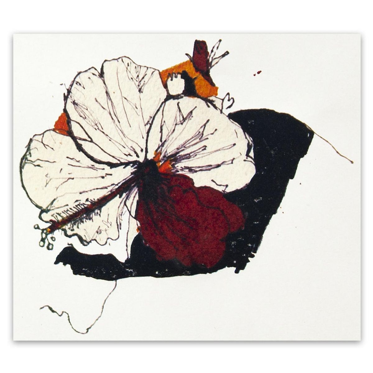 ARTEFACTORY - Grabado Orquídea artista Paloma Maturana 35x50 cm